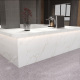 Carrara gold vein artificial slab stone wall