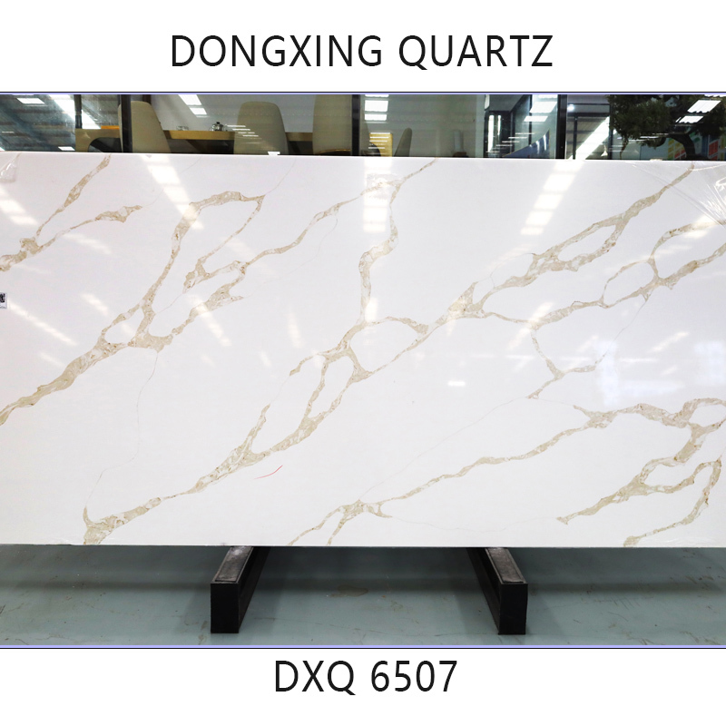 Carrara Gold Vein Artificial Slab Stone Wall