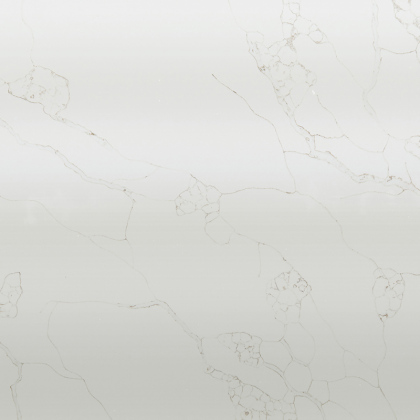 Carrara Thin Vein Artificial Kitchen Quartz Wall