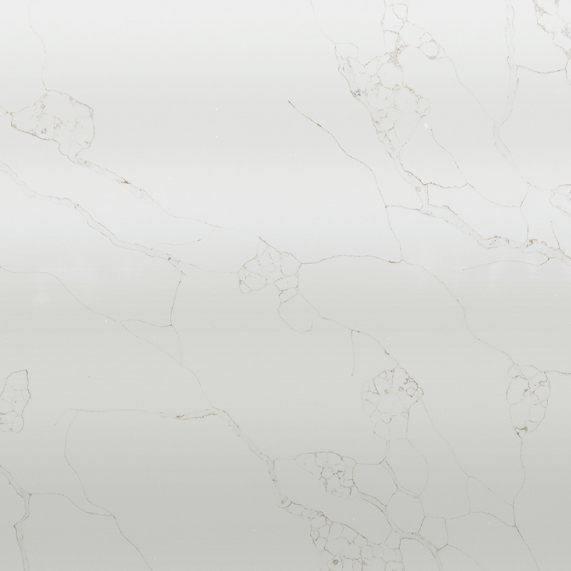 Carrara Thin Vein Artificial Kitchen Quartz Wall