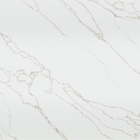 Carrara white kitchen countertops quartz
