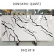 Calacatta black vein kitchen quartz slab