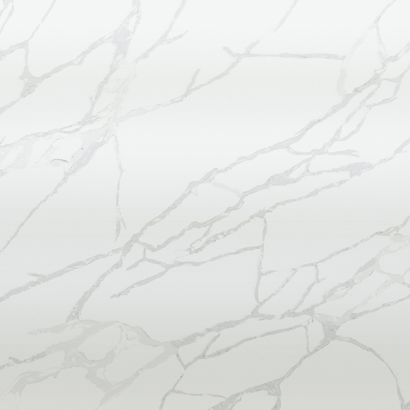 Carrara grijze ader wastafel kwarts