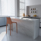 carrara grey vein quartz surfaces island slab