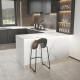 white-decorative-artificial-quartz-island-slab