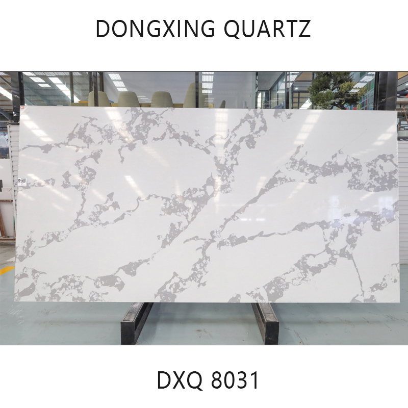 modern gery vein atificial stone quartz slab