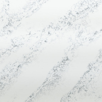 White bathroom artificial quartz island slab