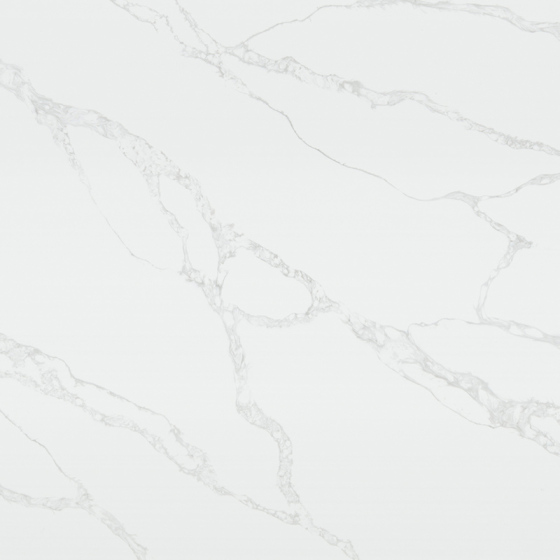 Carrara Kitchen Quartz Island Worktops Slab