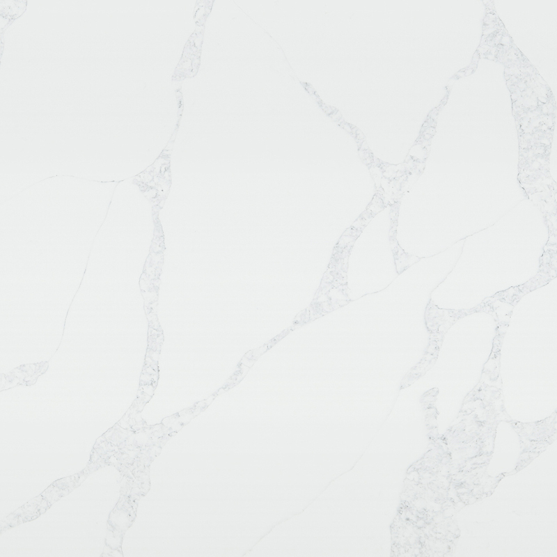 carrara modern white quartz design slab