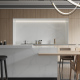 carrara moderne hvid quartz design plade