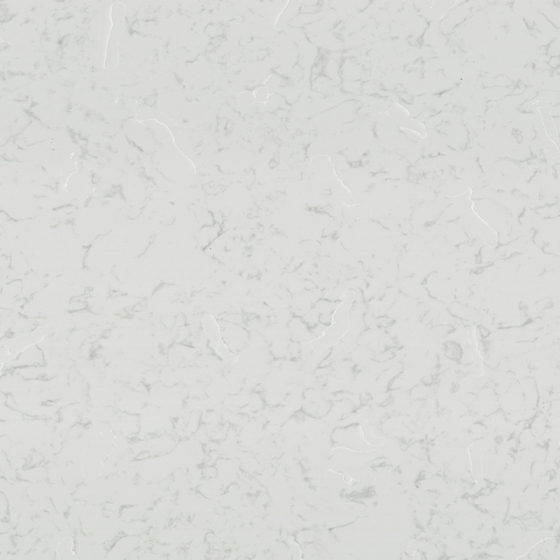 white artificial quartz design vanity slab stone