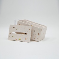 منتجات يدوية من الحجر الصناعي، علبة مناديل من تيرازو