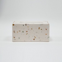 منتجات يدوية من الحجر الصناعي، علبة مناديل من تيرازو