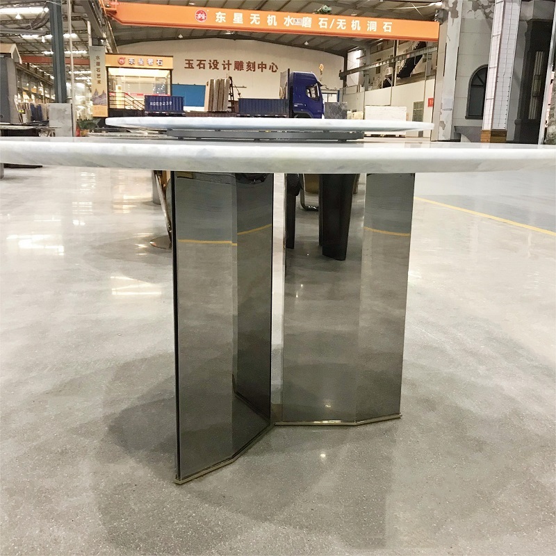 Luxury Natural Stone Tea Table Top Set