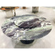 Table console de luxe italienne en pierre naturelle