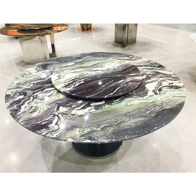 Console de luxe en pierre naturelle italienne