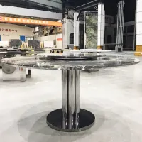 Console de luxe en pierre naturelle italienne