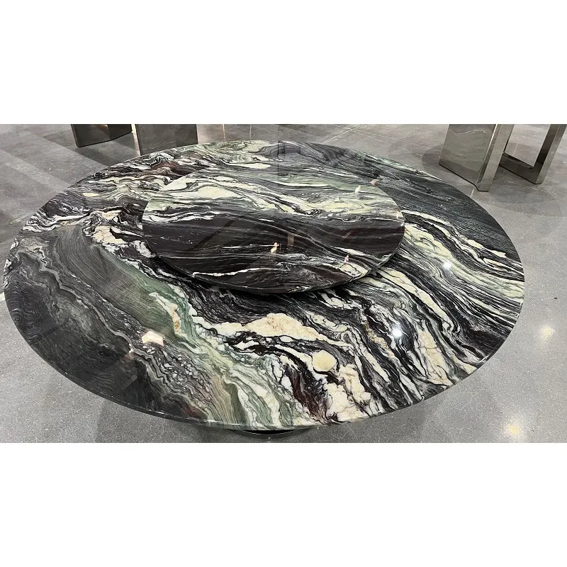 Console de luxe en pierre naturelle italienne