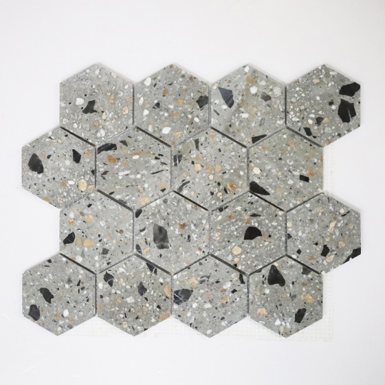 Paraschizzi per pavimento in mosaico di marmo