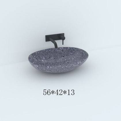 테라조 대리석 조리대 싱크대