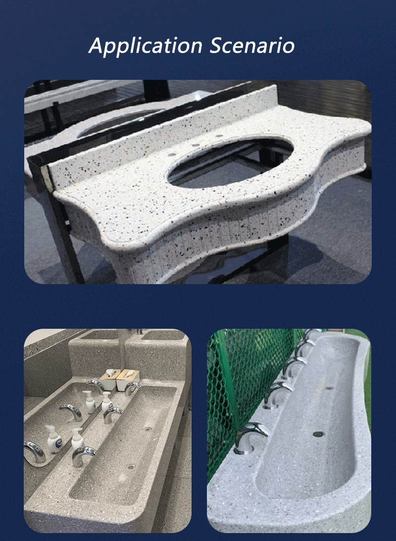 terrazzo mop sink