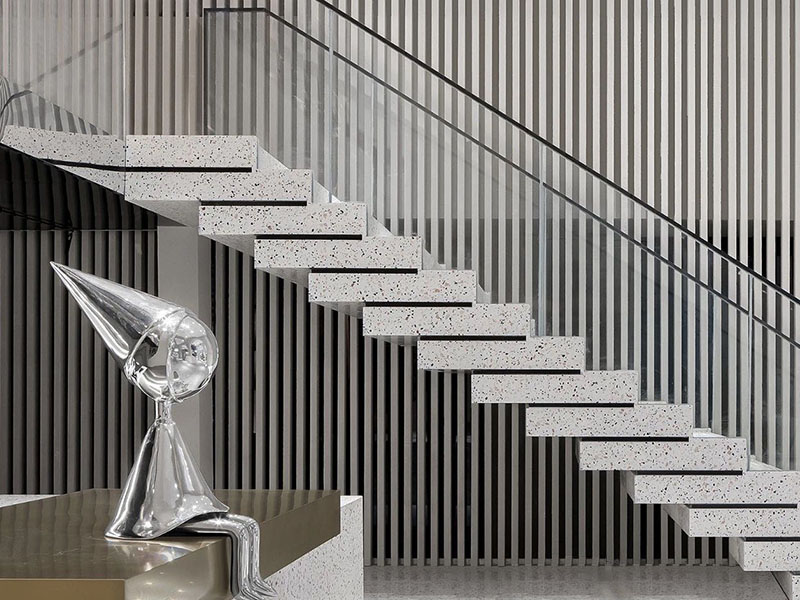 terrazzo stairs