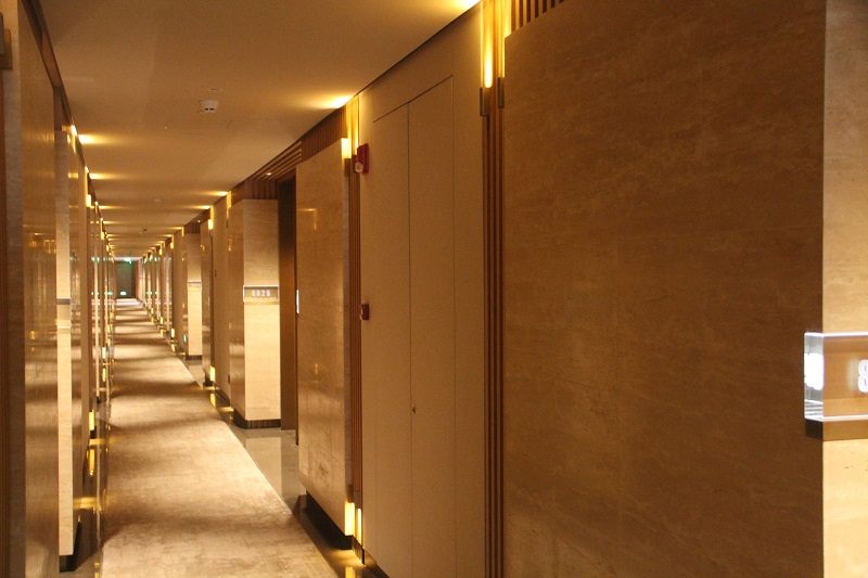 travertine wall