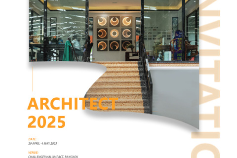 Le groupe Dongxing est sur le point de participer à la Thailand Architect Expo pour présenter des conceptions innovantes en terrazzo