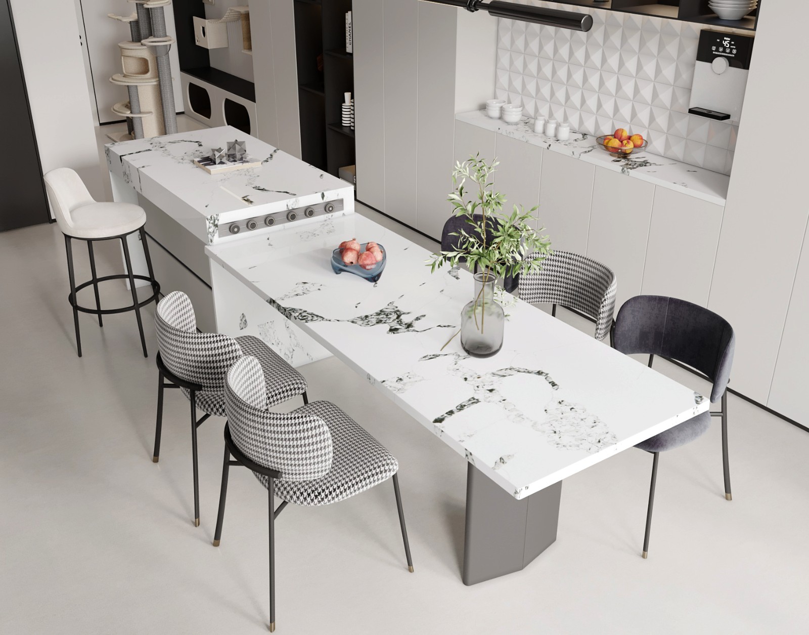 White quartz kitchen countertops White quartz kitchen countertops 