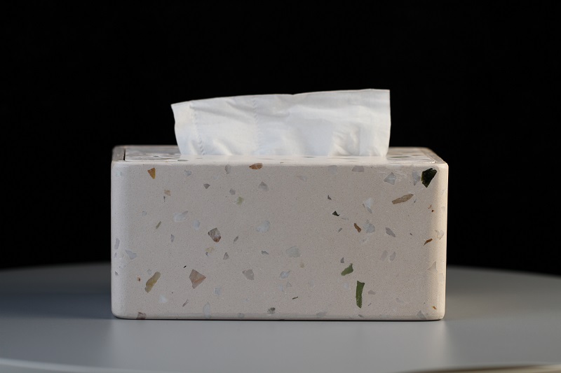 terrazzo tissue box