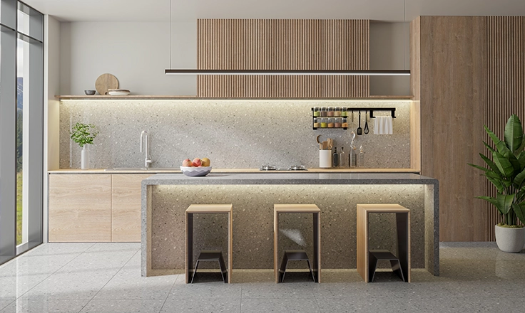terrazzo floor