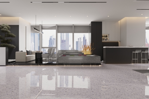 நவீன உட்புறங்களில் வெள்ளை டெர்ராஸோ ஏன் பிரபலமாக உள்ளது?