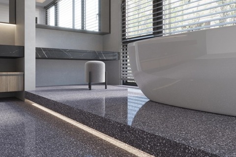 Terrazzo epossidico nei bagni: una scelta intelligente per i bagni commerciali?