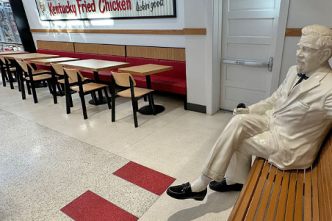 Terrazzo padlóburkolat esettanulmánya: Az örökség tiszteletben tartása a KFC Sanders Café & Museumban