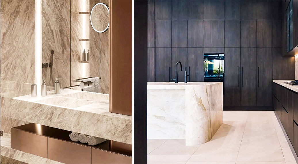 Fine-grain premium natural stone
