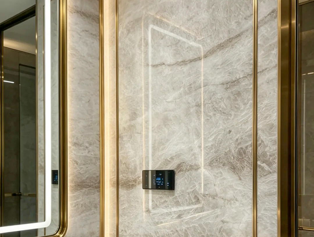 Taj Mahal quartzite slab