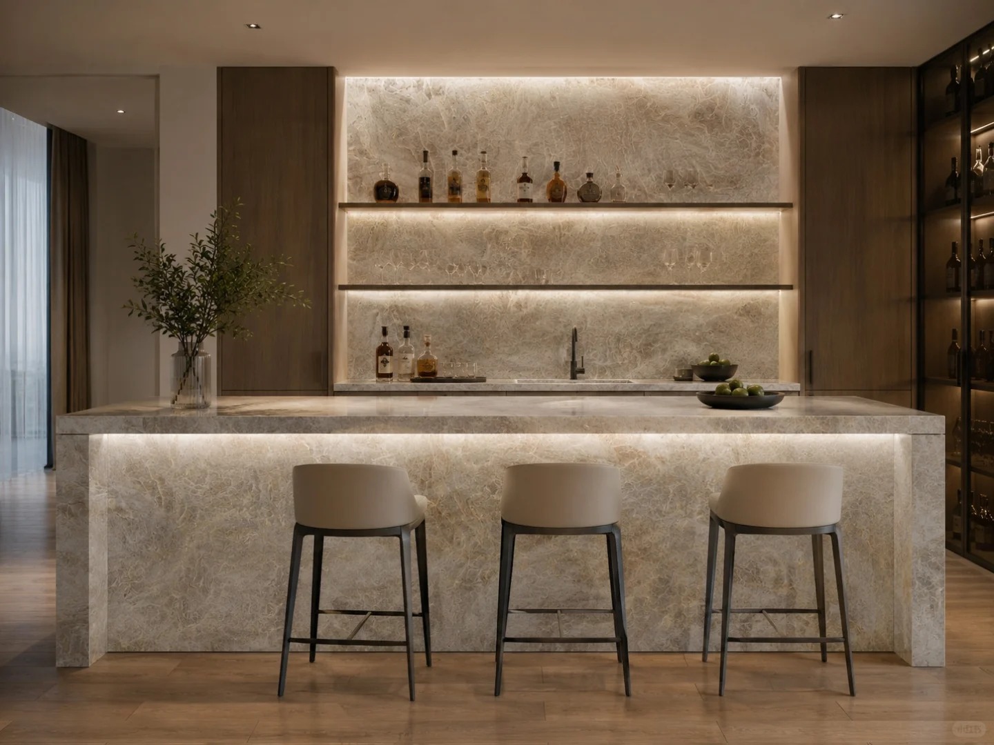 luxury quartzite for interior design
