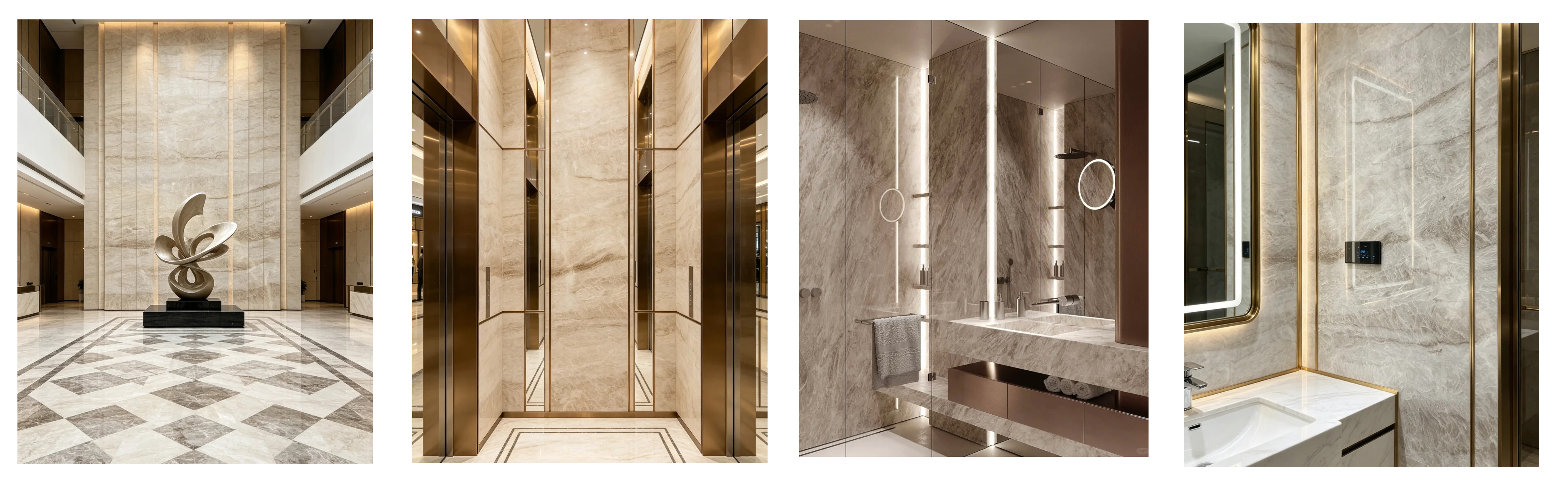 Luxury Interior Projects Using Taj Mahal Quartzite