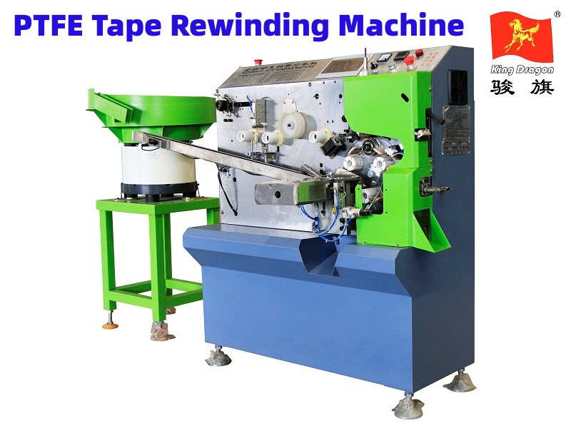 Mesin Rewinding Pita PTFE Industri