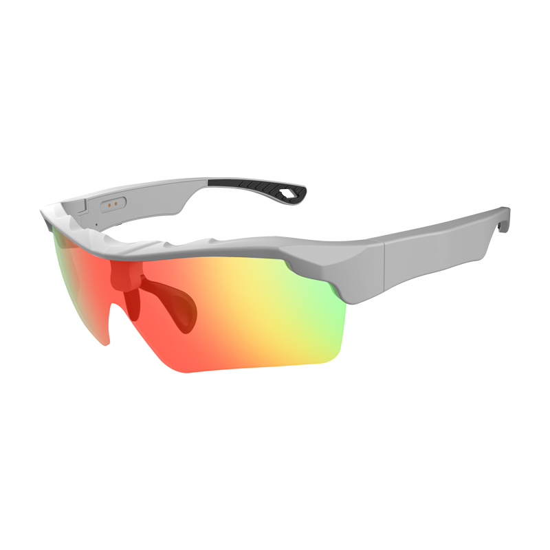 Polarized Lenses Microphone Anti Slip Music Sunglasses For Sports Workout