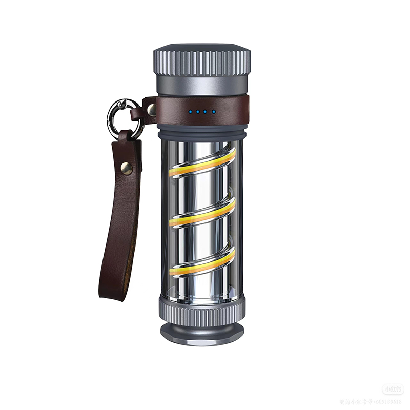 Battery Powered Phone Charger LED Torch Emergency Camping Lamp