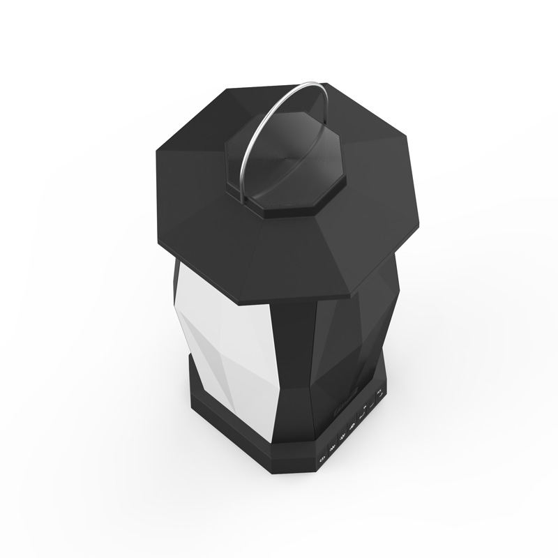 Portable Bluetooth Rechargeable Lantern Style Speaker For Patio
