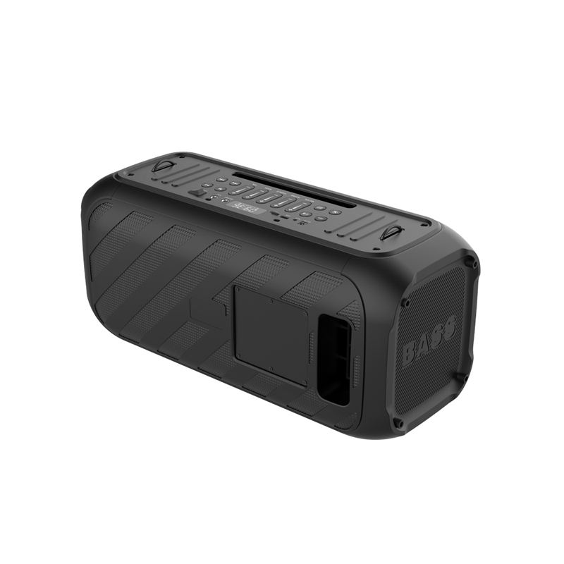 Altavoz grande Partybox del micrófono de las multimedias portátiles con las luces llevadas