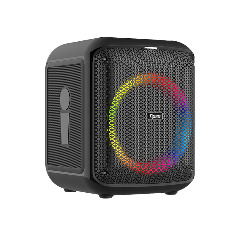 Portable Power Bank Mic Guitar Inputs Karaoke Big Partybox Speaker