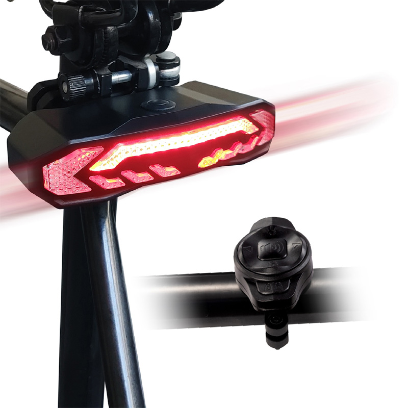 Supply Electric Bell Alarm Turn Signals Brake Bicycle Rear Strobe Laser