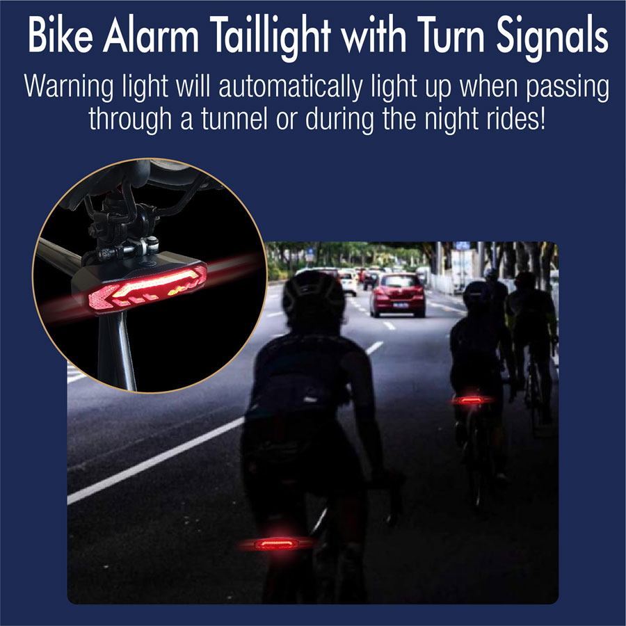 Supply Electric Bell Alarm Turn Signals Brake Bicycle Rear Strobe Laser