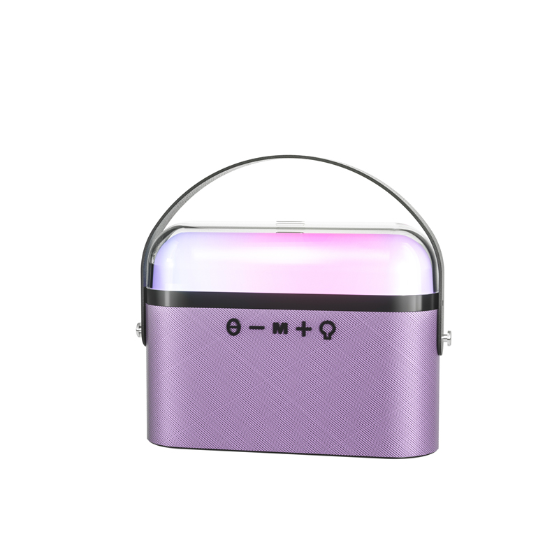 キャンプ用のアンビエントライト付きポータブル防水ワイヤレスステレオサウンドスピーカー