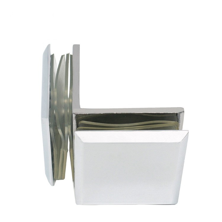 90 degree glass to glass clamp hinges