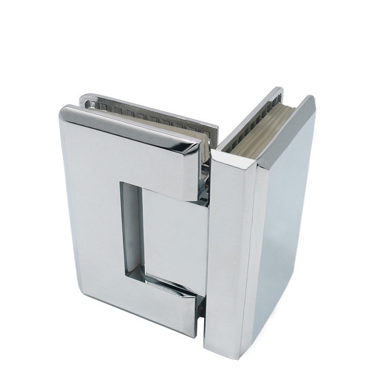 brushed nickel shower door hinges