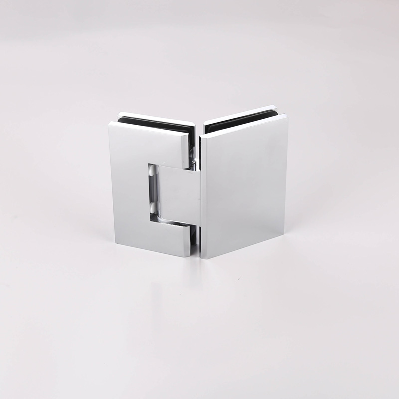 135 Degree Glass Shower Door Hinges Brushed Nickel